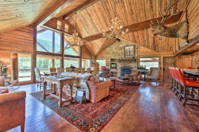 Expansive Ranch with Views, Hot Tub and Game Room